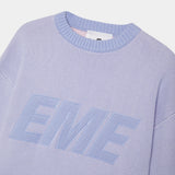 Flux Lilac Knit Sweater Knitwear Eme Studios