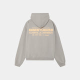 West Heather Grey Oversized Hoodie Hoodies Eme Studios