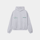 Claurev Grey Oversized Hoodie Hoodies Eme Studios