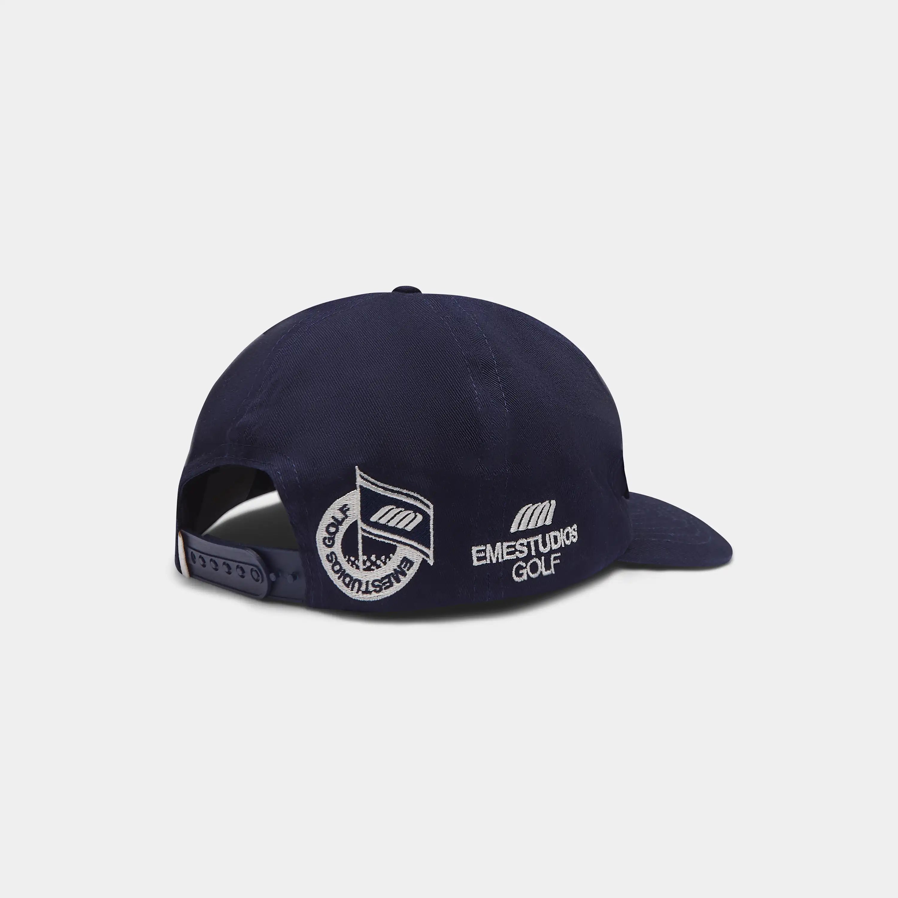Golf Series Navy Cap Headwear Eme Studios