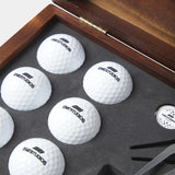 Golf Wooden Box Set Accesories Eme Studios