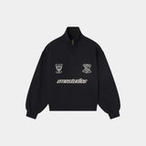 Peak Shadow Half Zip Sweatshirts Eme Studios