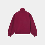 Peak Burgundy Half Zip Sweatshirts Eme Studios
