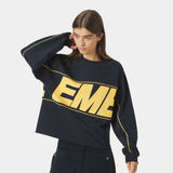 Crossline Navy Long Sleeve T-shirts eme