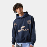 Stealth Navy Oversized Hoodie Hoodies eme
