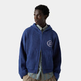 Anon Indigo Knit Full Zip Knitwear eme