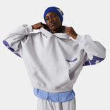 Yalo Heather Grey Oversized Hoodie Hoodies eme