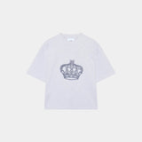 Crown Heather Grey Oversized Tee T-shirts eme