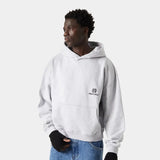 Daily Heather Grey Oversized Hoodie Hoodies eme