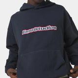 Box Navy Oversized Hoodie Hoodies eme
