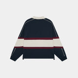 Whiz Navy Polo Sweatshirt Sweatshirts eme