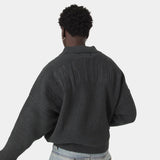 Collar Carbon Zipper Knit Knitwear Eme Studios