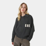 Collar Carbon Zipper Knit Knitwear Eme Studios