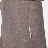 Frayed Brown Baggy Pants Pants eme