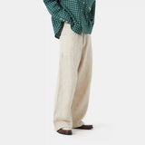 Frayed Almond Baggy Pants Pants eme