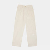 Frayed Almond Baggy Pants Pants eme