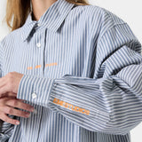 Soid Navy Striped Shirt Shirts eme