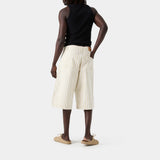 Tibiacore Striped Denim Jorts Shorts eme