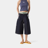 Tibiacore Raw Denim Jorts Shorts eme