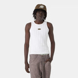 Rib Pearl Tank Top T-shirts eme