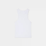 Rib Pearl Tank Top T-shirts eme