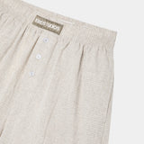 Llaut Jammies LS Off Sand Vichy Shorts eme