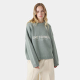 Master Aqua Green Knit Sweater Knitwear eme