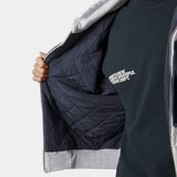 Desire Heather Grey Full Zip Hoodies Eme Studios