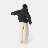 Desire Black Full Zip Hoodies Eme Studios