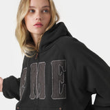 Desire Black Full Zip Hoodies Eme Studios