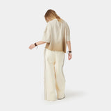 Rustle Off Sand Oversized Tee T-shirts eme