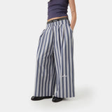 Agl Wide Striped Pants Pants eme