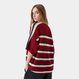 Striker Maple Red Open Knit T-shirts eme