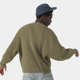 Yoss Olive Knit Sweater Knitwear Eme Studios