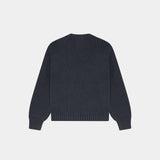 Yoss Navy Knit Sweater Knitwear Eme Studios