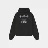 Chancellor Black Oversized Hoodie Hoodies Eme Studios