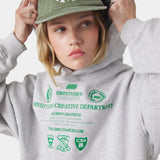 Chancellor Grey Oversized Hoodie Hoodies Eme Studios