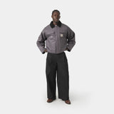 Ethos Grey Boxy Jacket Outerwear eme