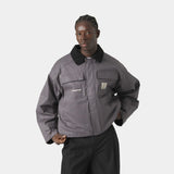 Ethos Grey Boxy Jacket Outerwear eme