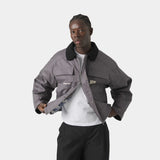 Ethos Grey Boxy Jacket Outerwear eme