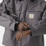 Ethos Grey Boxy Jacket Outerwear eme