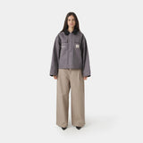 Ethos Grey Boxy Jacket Outerwear eme