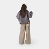 Ethos Grey Boxy Jacket Outerwear eme