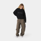 Metro Black Knit Sweater Knitwear Eme Studios