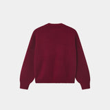 Metro Cabernet Knit Sweater Knitwear Eme Studios