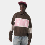 Thrill Lollipop Zipper Knit Knitwear eme