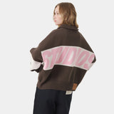 Thrill Lollipop Zipper Knit Knitwear eme