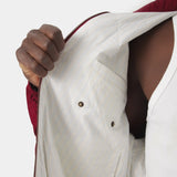 Chulo G Burgundy Reverse Jacket Outerwear Eme Studios