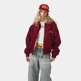 Chulo G Burgundy Reverse Jacket Outerwear Eme Studios