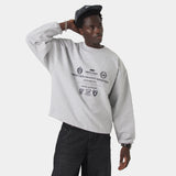 Chancellor Heather Grey Crewneck Sweatshirts Eme Studios